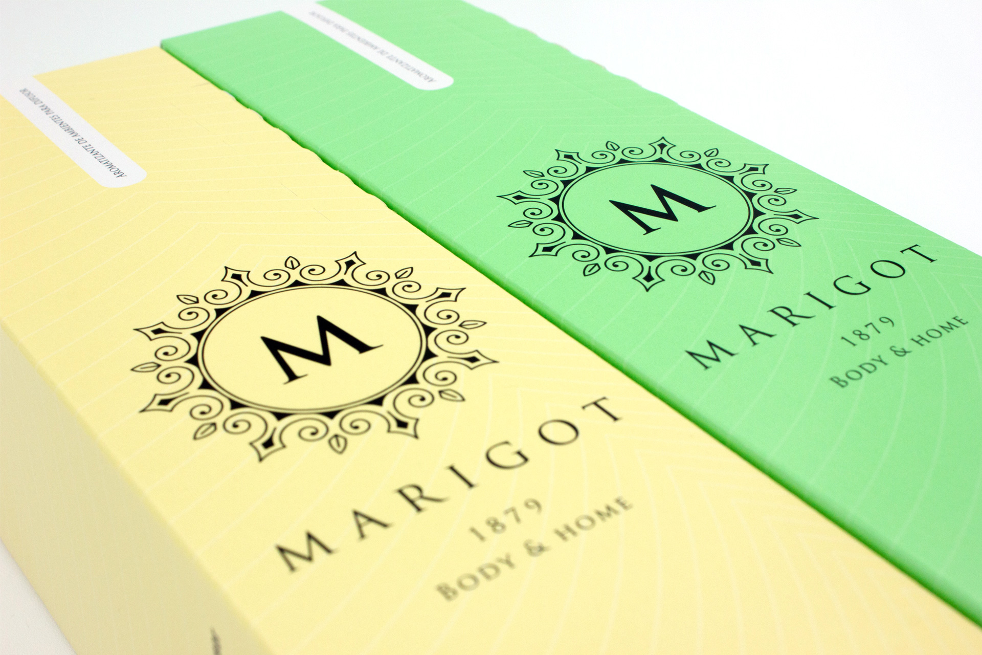 Packaging cosmético horizontal