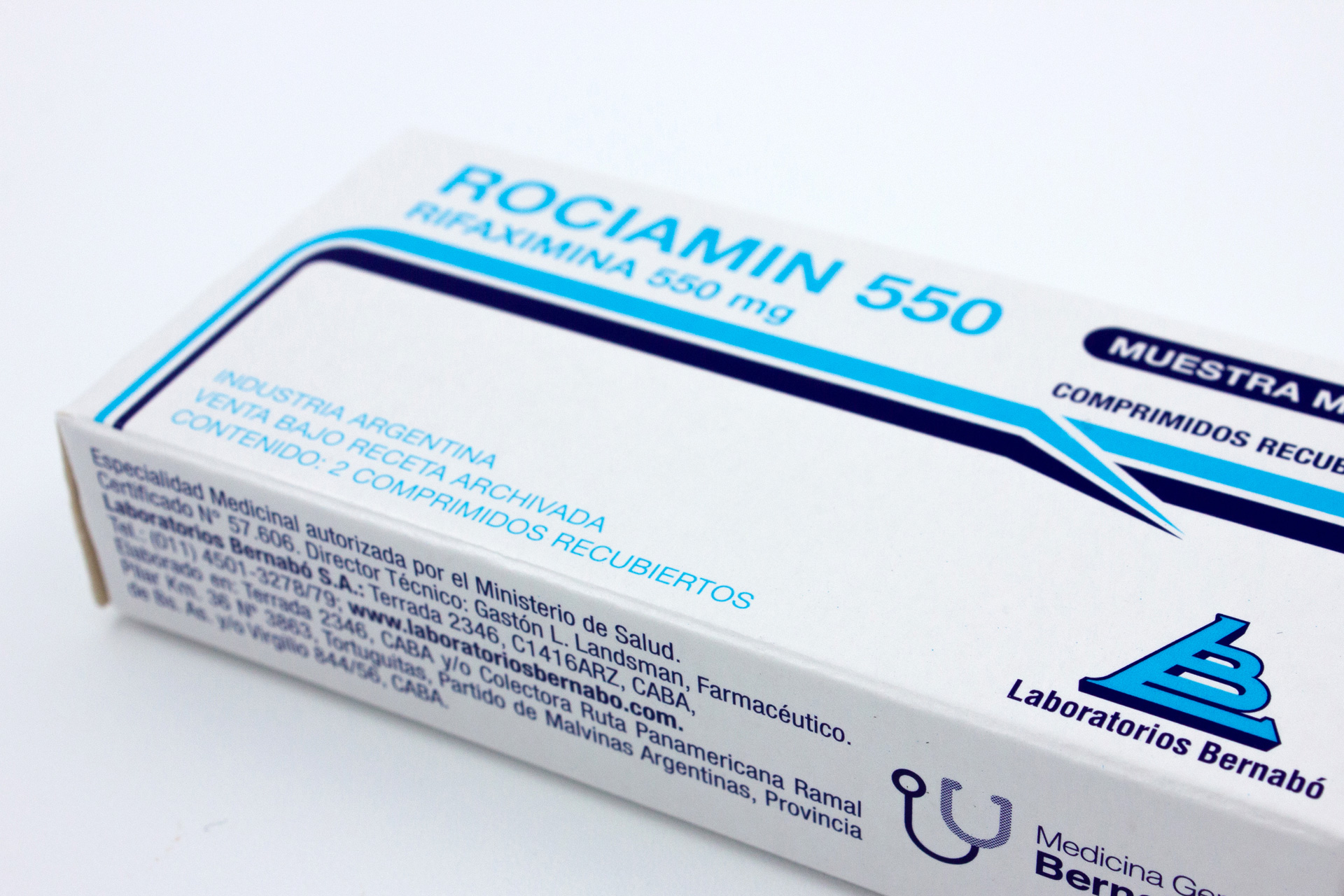 Estuche farmacéutico horizontal