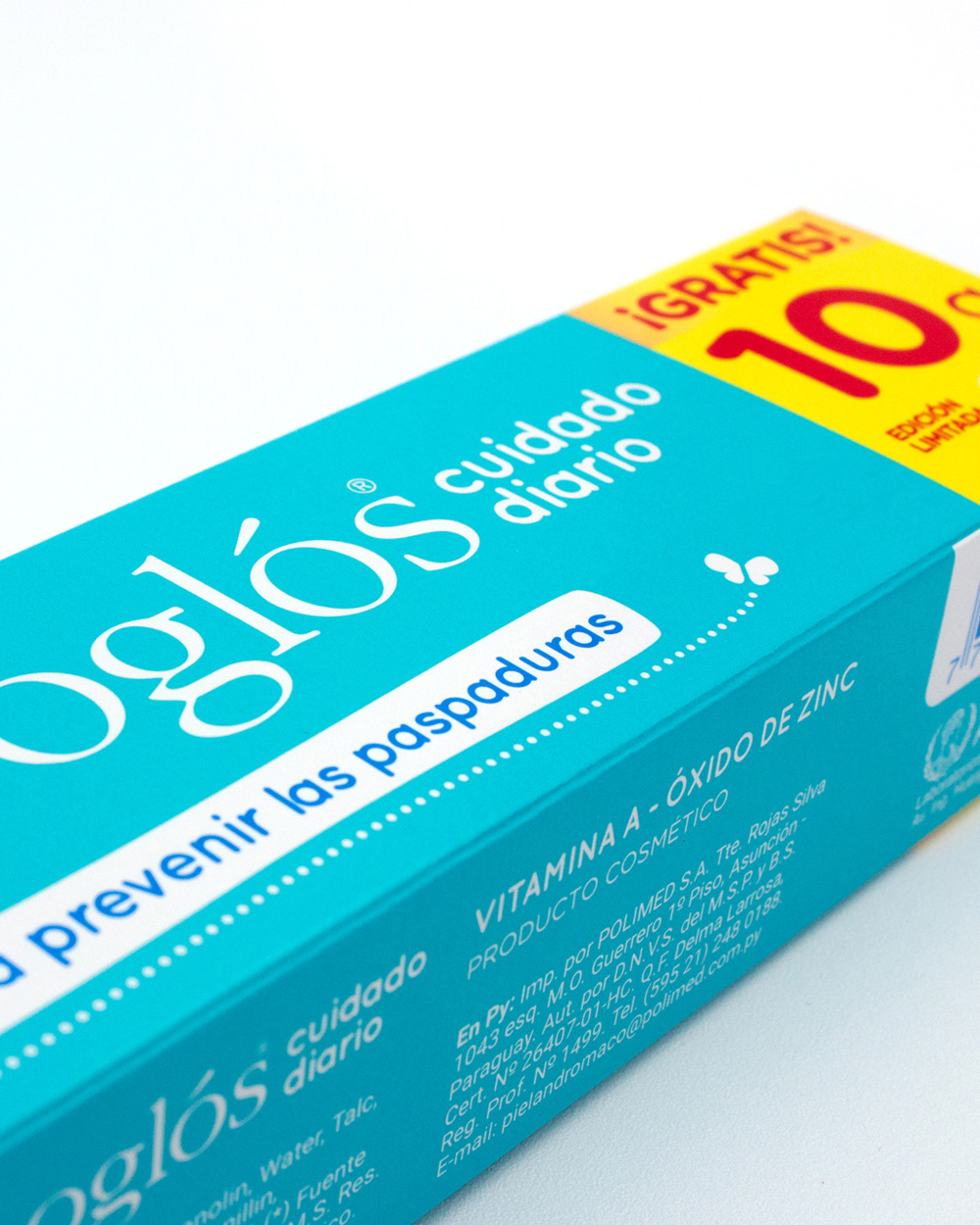 Envase farmacéutico vertical